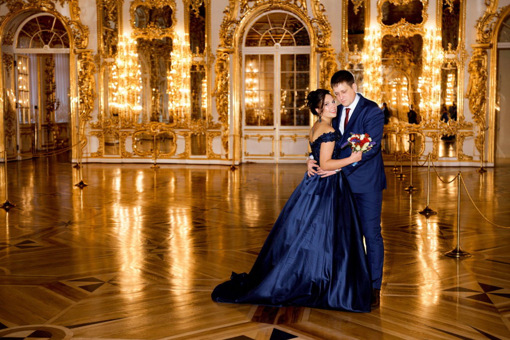 Свадебная фотосессия в Екатерининском Дворце