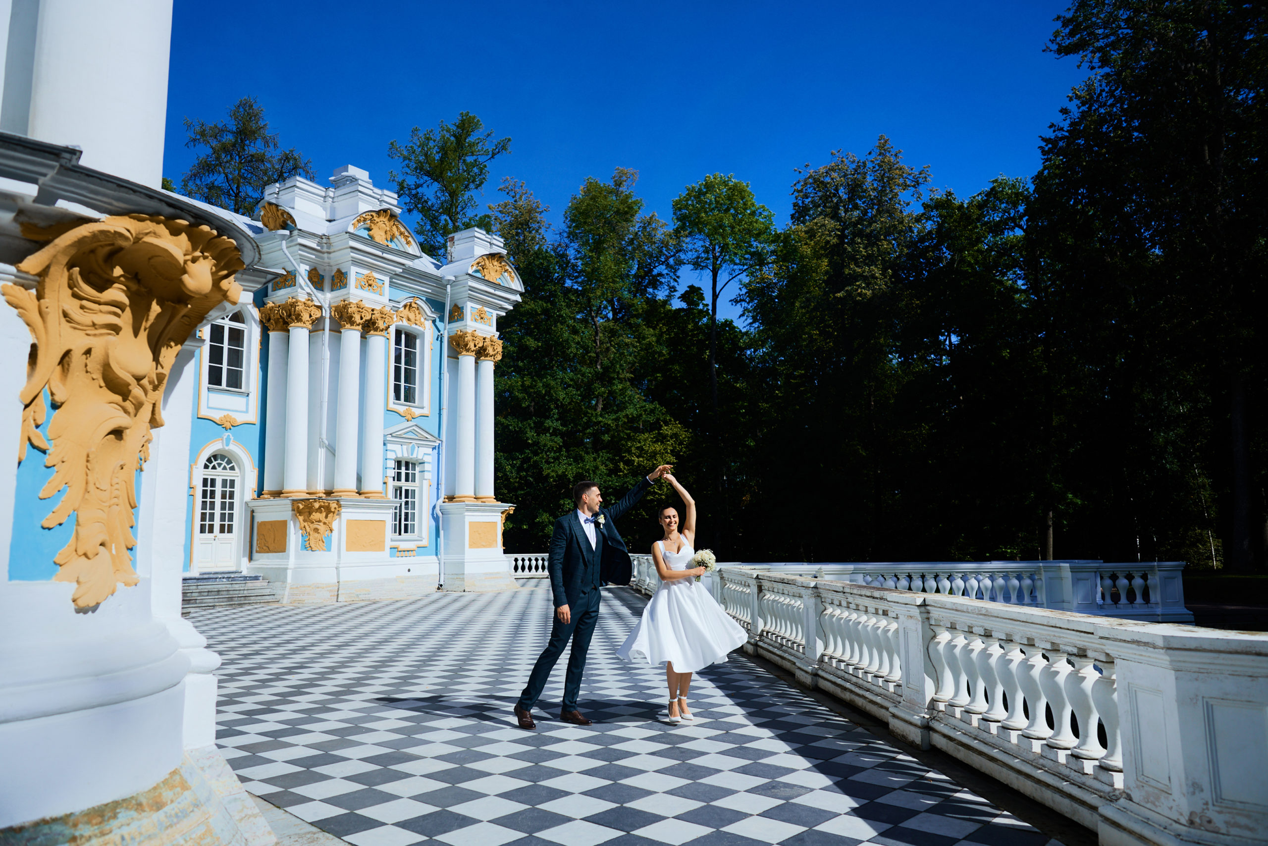 Интересные места для свадебной фотосессии в Пушкине