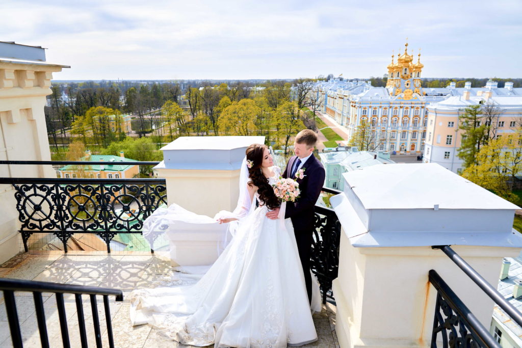 Свадебная фотосессия в Пушкине